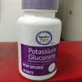 Signature Care Potassium Gluconate 99 Mg   100 Tablets EX. 06/2026