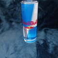 Red Bull Energy Drink Sugar Free Store Display Acrylic Paper Weight Man Cave Bar