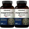 2 Pack Magnesium Glycinate 500mg, 480 Capsules