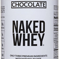 Naked Whey 1LB - All Natural Grass Fed Whey Protein Powder, Organic Chocolate, a