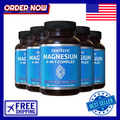 2x Magnesium Complex Supplement Magnesium Glycinate Citrate Malate Oxide Aquamin