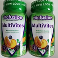 Vitafusion MultiVites MultiVitamin Gummies Berry, Peach, Orange 70 count -2 pk