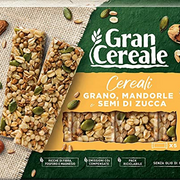Gran Cereale, Snack Barrette di Frutta Secca Nussriegel mit Weizen, Mandeln und Kürbiskernen, reich an Ballaststoffen 135g