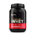 Optimum Nutrition Gold Standard 100% Whey Protein Powder, French Vanilla Creme & Strawberry Flavors, 2 Pound