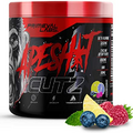Primeval Labs Ape Sh*t Cutz Thermogenic Pre Workout Energy & Fat Burner | Scientifically Formulated Preworkout | Increased Endurance, Athletic Performance, Calorie Burning | 50 Servings (Smashberry)