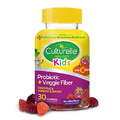 Culturelle Daily Probiotic Capsules 30CT & Kids Probiotic + Veggie Fiber Gummies 30CT for Digestive & Immune Health