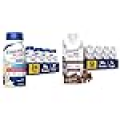 Ensure Plus Vanilla Nutrition Shake 24 Pack and Ensure Max Protein Milk Chocolate Nutrition Shake 30g Protein 12 Pack Bundle