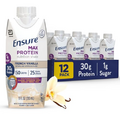 Ensure Plus Nutrition Shake 24 Pack & Ensure Max Protein Nutrition Shake with 30g Protein 12 Pack Bundle