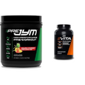 PRE JYM 30 Servings Pineapple Strawberry & Vita JYM Sports Multivitamin 60 Tablets