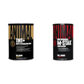 Animal TNT+ Test Booster & M-Stak Muscle Building Stack for Men - 21 Count