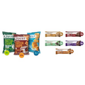 Quest Nutrition Protein Chips & Chocolate Protein Bars Variety Pack Bundle, High Protein, Low Carb, Gluten Free, 12 Count