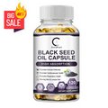 Black Seed Oil Capsules 1000mg 120 Softgels - Cold Pressed Black Cumin Seed Oil