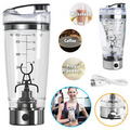 450ml Electric Portable Automatic Protein Shaker Mixing Bottle Vortex Mixer US