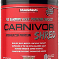 Carnivor Shred Fat Burning Hydrolized Beef Protein Isolate, 0 Lactose, 0 Sugar,