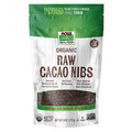 NOW FOODS Cacao Nibs, Organic & Raw - 8 oz.