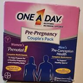 One A Day Pre-Pregnancy Multivitamin Supplement Couple Pack 30 Count Each