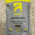 Ascent Native Fuel Micelar Casein Chocolate 2lb. Fast Ship Exp 07/2023