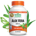 Botanic Choice Aloe Vera 500 Mg. Digestive Dietary Supplement, 60 Capsules