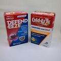 Cold-Eeze 25 Lozenges & DEFEND-EEZE Immune Support 30 Lozenges Zinc Elderberry