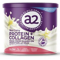 A2 Protein + Collagen Supplement Powder •Glow• Vanilla  11g Protein 14oz