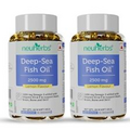 Neuherbs Deep Sea Omega 3 Fish Oil Omega 3Triple Strength 2500Mg 120Softgel caps