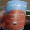 *Organic Sunwink Cacao Clarity Vegan Superfood Mix Exp 7/25 # 8099