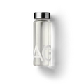 Athletic Greens 16oz Premium Plastic Shaker Bottle with Stainless Silver