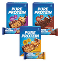 Pure Protein Bars, High Protein, Nutritious Snacks to Support Energy, Low Sugar,