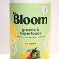 Bloom Nutrition Greens & Superfoods Powder CITRUS 11.6 oz / 60 Servings Super