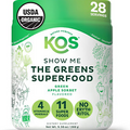 Organic Super Greens Powder Erythritol Free - Plant Based Algae Superfood Blend