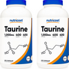 Taurine 1000Mg; 400 Capsules (2 Bottles)