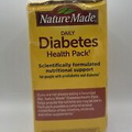 Nature Made Daily Diabetic Health Pack 60 Packets Exp 02/2025 Damaged Box Sealed