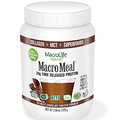 MacroLife Naturals MacroMeal Omni Chocolate Superfood Supplement Powder Protein + Greens, Probiotics, Digestive Enzymes, Fiber - Energy, Detox, Immune - Non-GMO, Gluten-Free - 18.5oz (15 Servings)