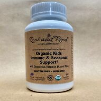 Healthy Kids Immune & Seasonal Support - USDA Organic, Delicious Grape Flavor