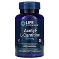 2 X Life Extension, Acetyl-L-Carnitine, 500 mg, 100 Vegetarian Capsules