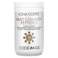 2 X CodeAge, Kona Coffee, Multi Collagen Peptides, Chocolate Mocha, 14.39 oz (40