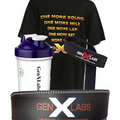 Weight Training Deal - Weight Lifting Belt, Lifting Straps, and Shaker GenXLabs