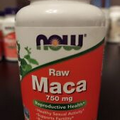 Now Foods 750mg Of Raw Maca. 90 Vegetable Capsules
