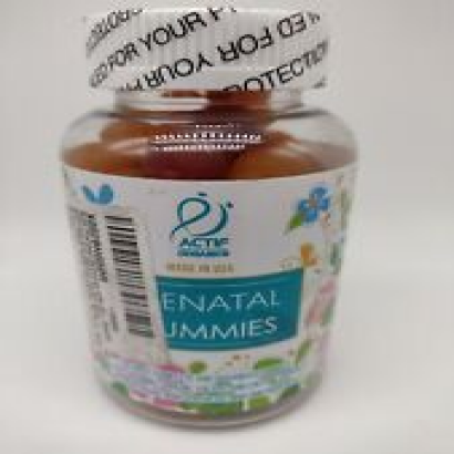 Actif Organic Prenatal Vitamin Gummies 90 Exp 05/2025