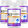(3 Pack) K3 Mineral Keto Pills by Zelso Nutrition, Advanced K3 Pill Formula for