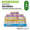 Nutrisystem On-the-Go Variety Bundle Bars, 15 Count