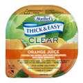 Thick & Easy Thickened Beverage Orange Juice Nectar Consistency 4 oz. Cup 24 Ct