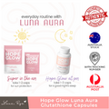 Luna Aura Hope Glow Glutathione Capsules | Choose a Variant
