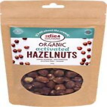 2Die4 Live Foods Organic Activated Nuts (Hazelnuts) - 120g