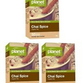 ^ 3 x Planet Organic Chai Spice Tea x 50 Tea Bags