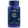 Life Extension Lysine 620mg and Zinc 50mg - 100 Vegetarian Capsules and 90 Vegetarian Capsules