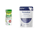 Benefiber Healthy Shape Prebiotic Fiber Powder and Mentadent Premium Floss Picks Bundle - 150 Count