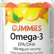 Webber Naturals Omega-3 EPA/DHA Orange · Cherry · Lemon 90 Gummies