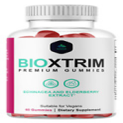 BioXtrim Gummies to Support Weight Management - All Natural - Vegan - 1 Bottle