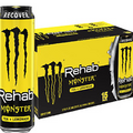 Monster Energy Rehab Tea + Lemonade + Energy Iced Tea Energy Drink 15.5 Ounce